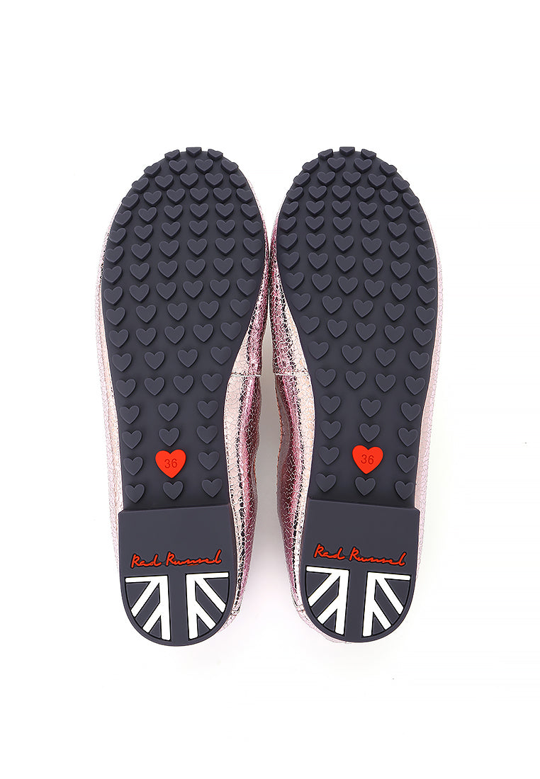 Shimmer Ballerina Flats