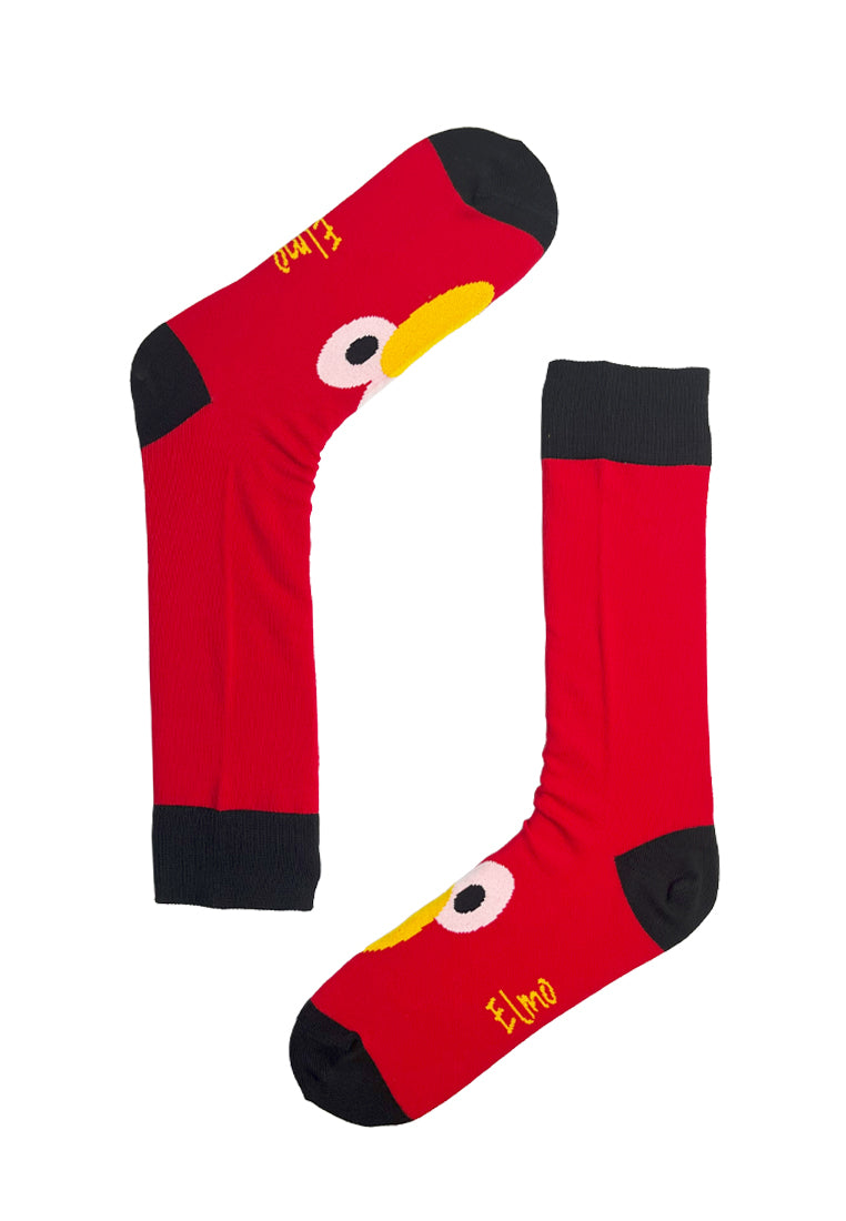 Rad Russel x Sesame Street Elmo Signature Red Socks