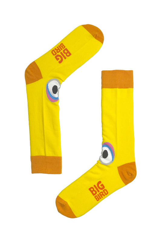 Rad Russel x Sesame Street Big Bird Signature Yellow Socks