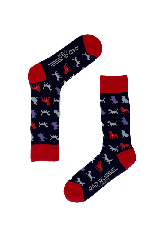 Rad Russel Playful dog Socks
