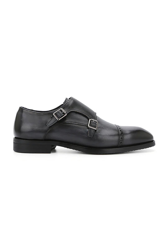Rad Russel Prestige Leather Toe Cap Monkstrap