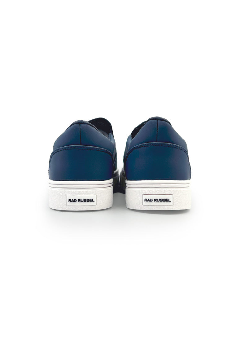 Men's Navy Slip Ons - Cookie Monster