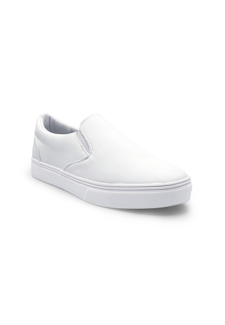 Men's White Slip Ons - Cookie Monster