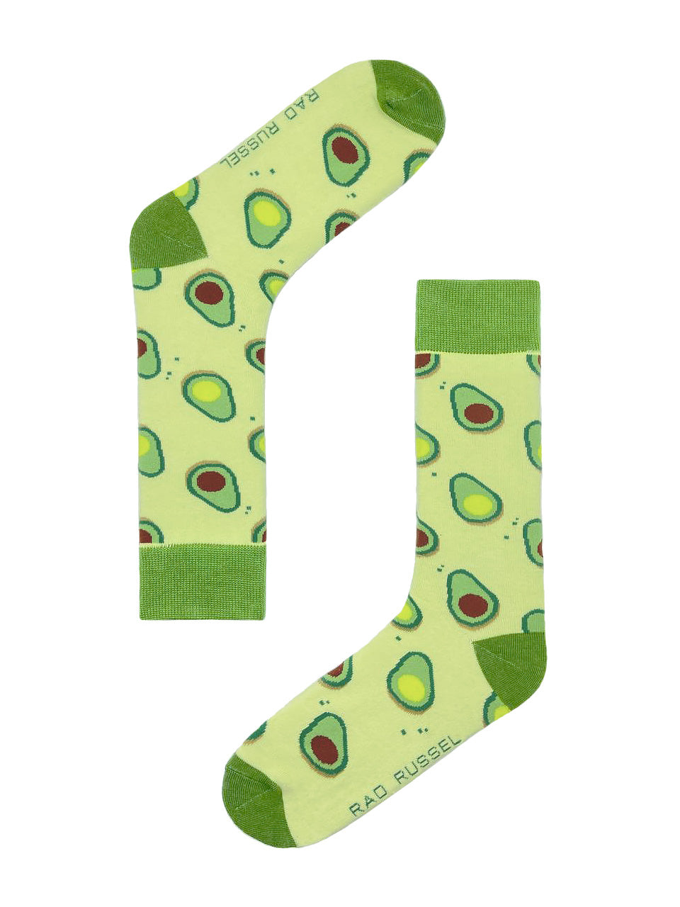 Avocado Crew sock