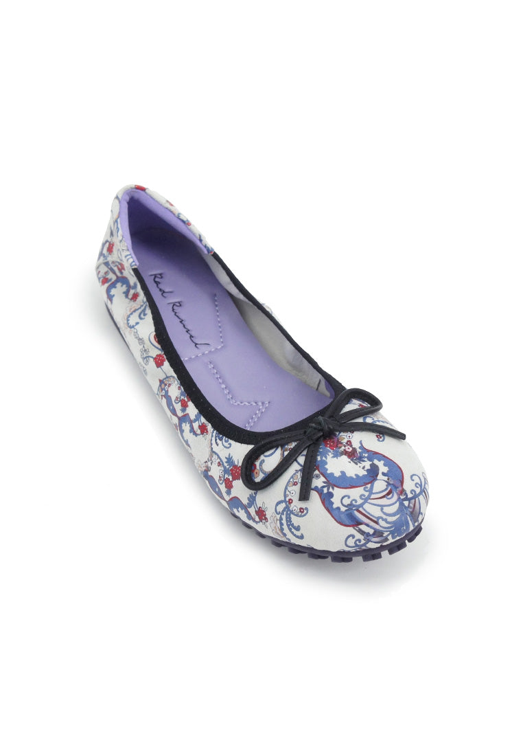 Vintage Floral Flats