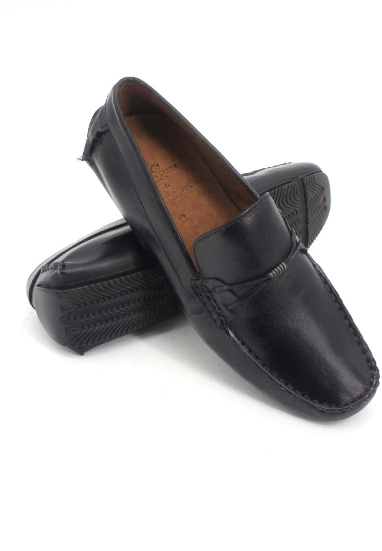 Rad Russel + Simon Carter Moccasin - Black