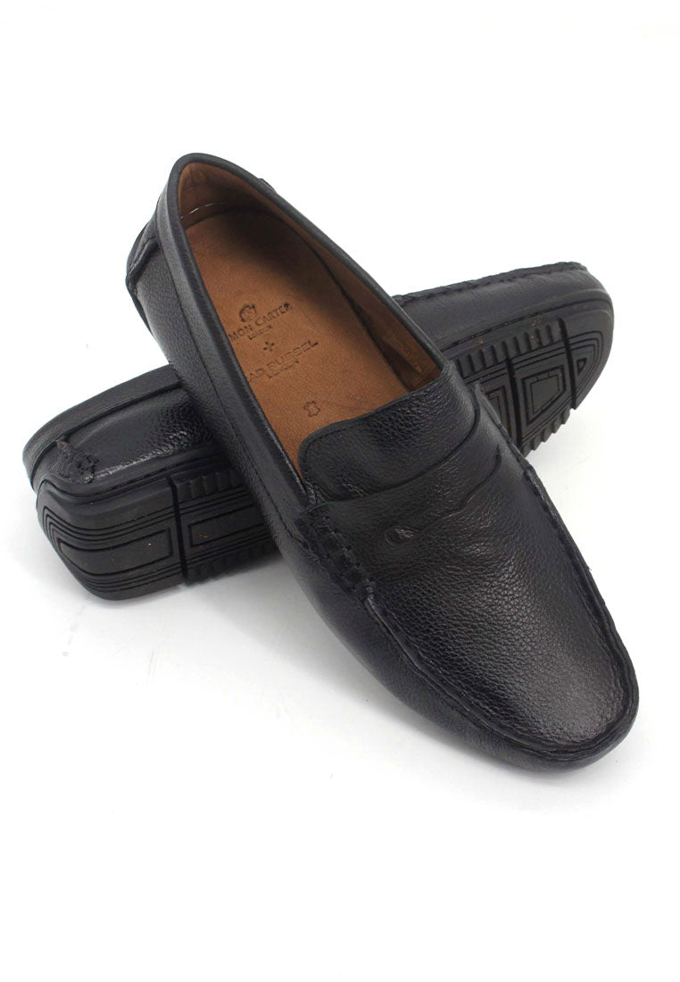 Rad Russel + Simon Carter Moccasin - Black