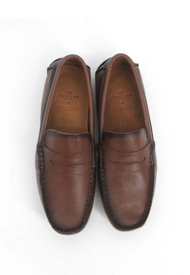 Rad Russel + Simon Carter Moccasin - Brown