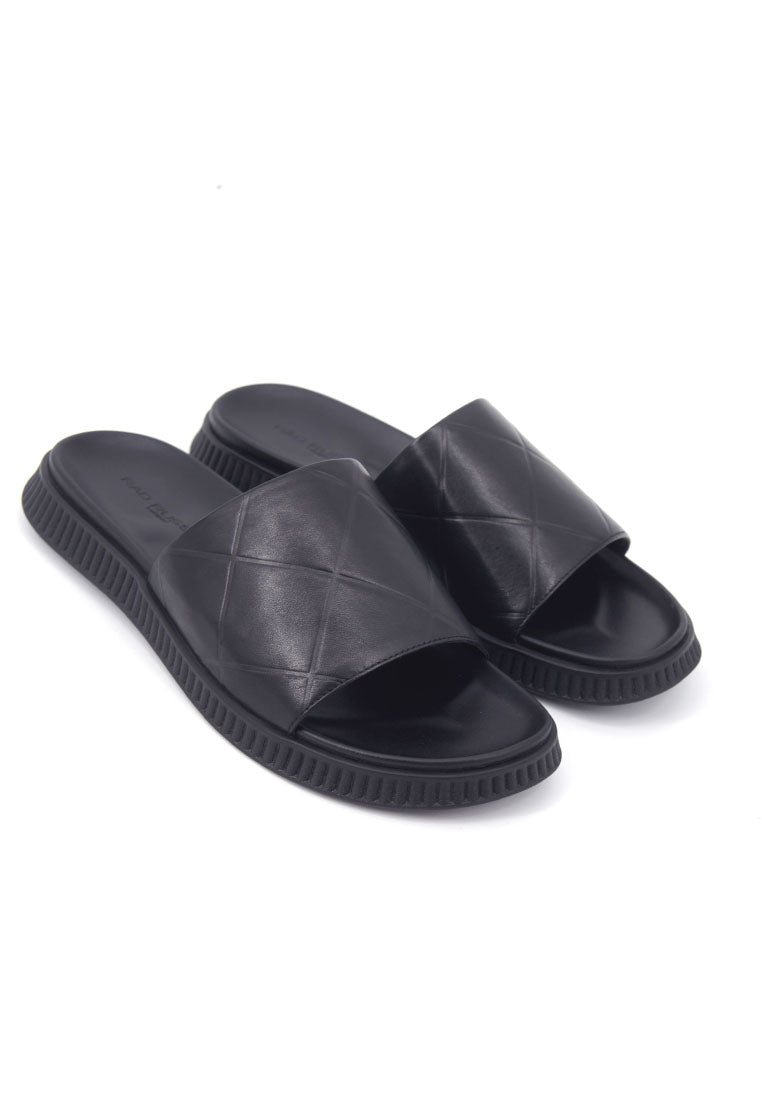 Rad Russel Slider Sandals - Black