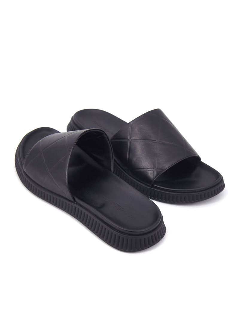 Rad Russel Slider Sandals - Black