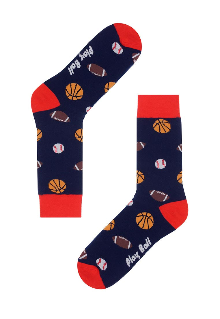 Ball Game Crew sock
