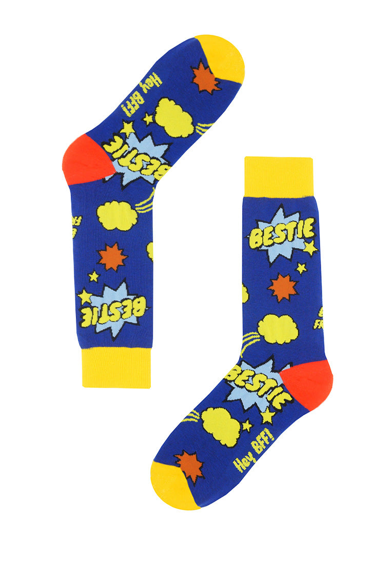 Hey Bestie Crew Sock