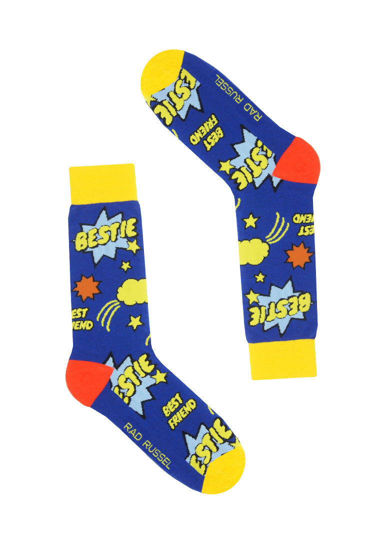 Hey Bestie Crew Sock