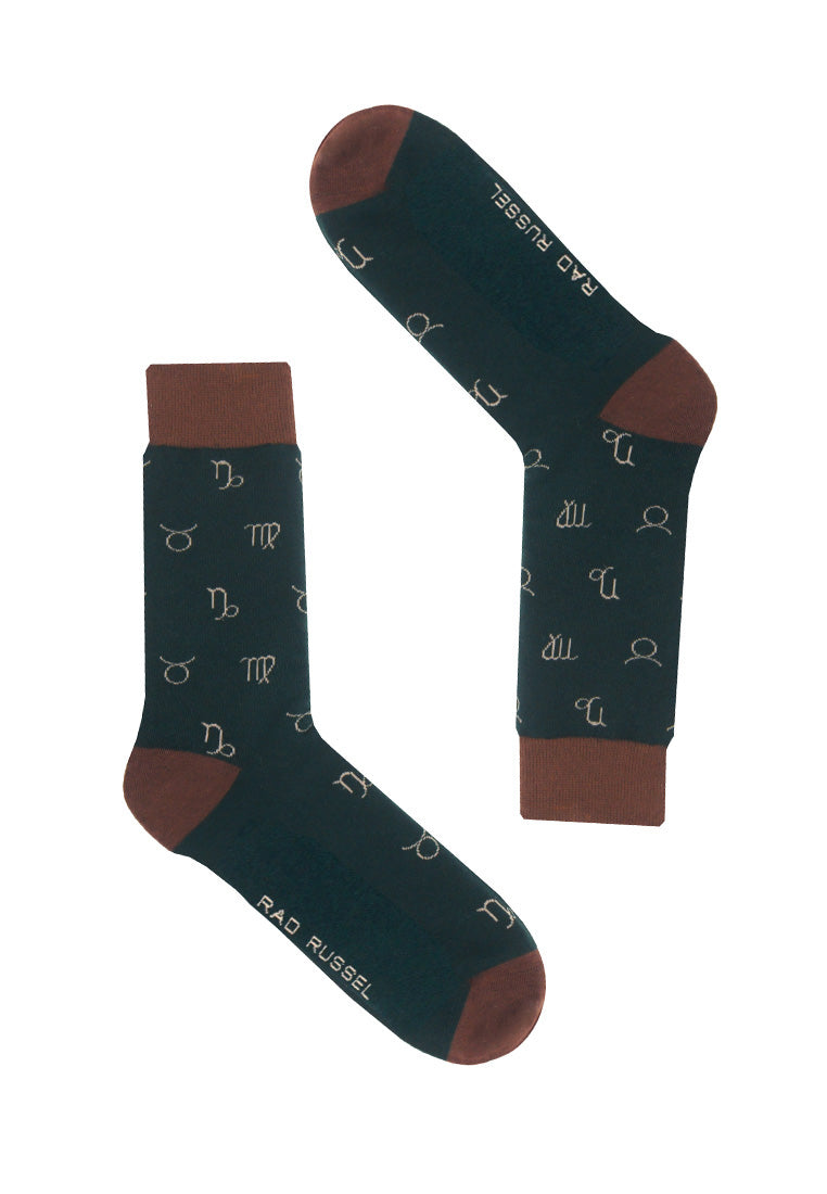 Earth sign Crew sock