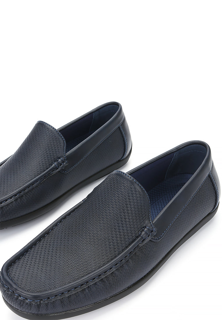Hanson Vegan Textured Moccasins