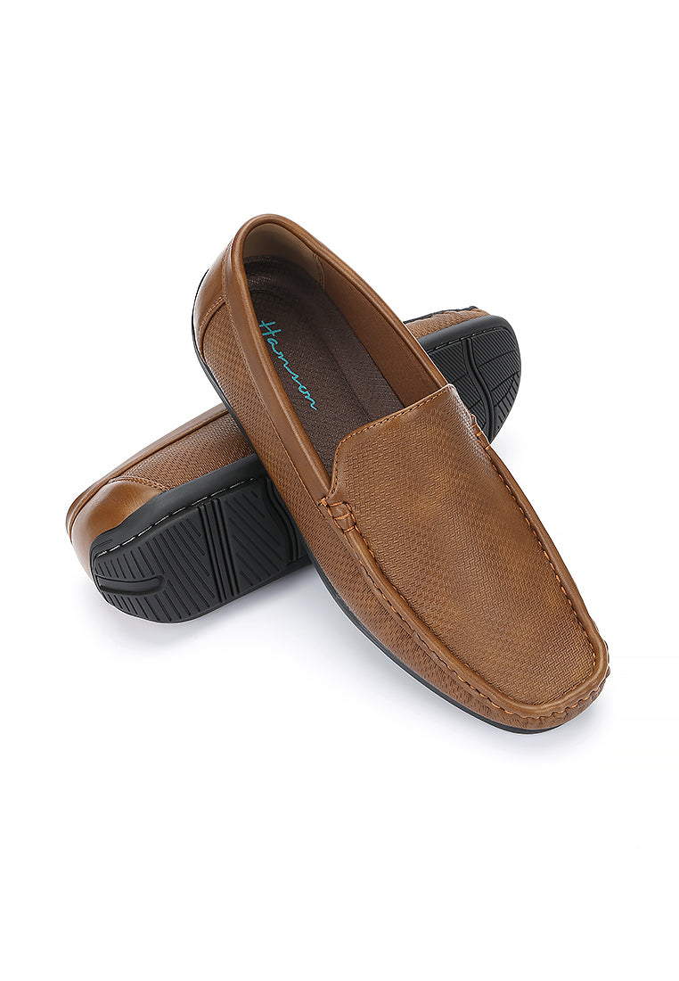 Hanson Vegan Textured Moccasins