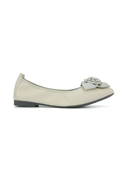 Floral Elegance Flats