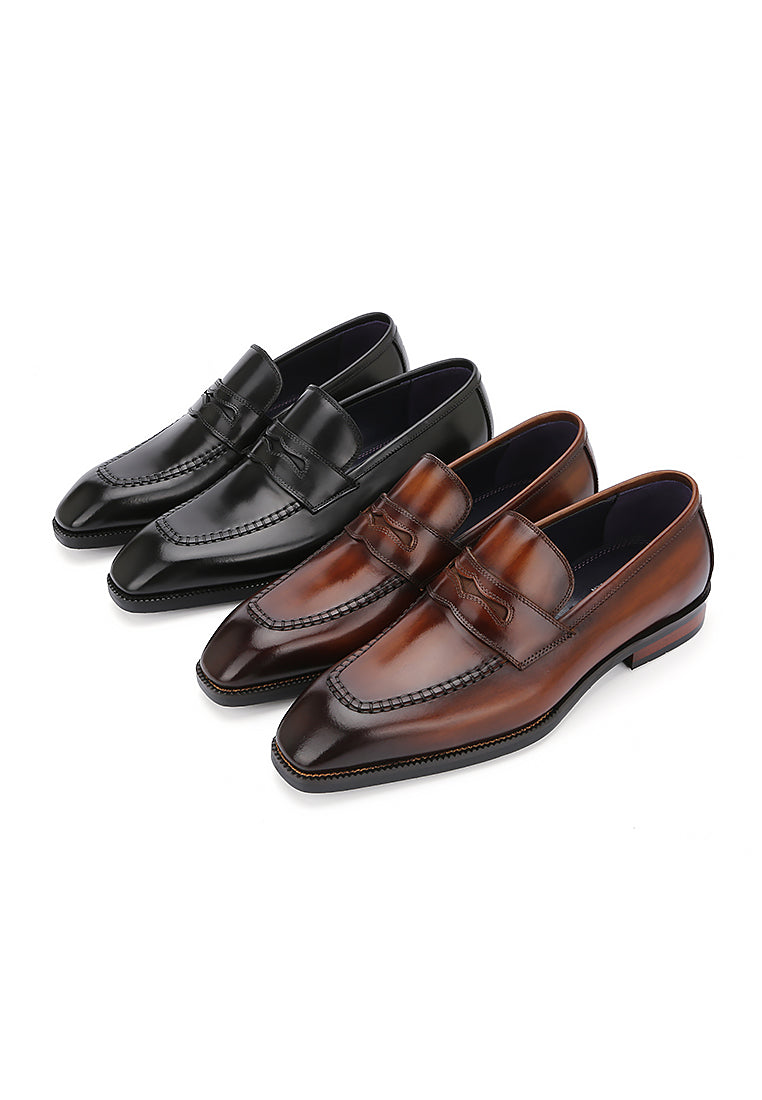 Rad Russel Uptown Ease Leather Penny Loafers