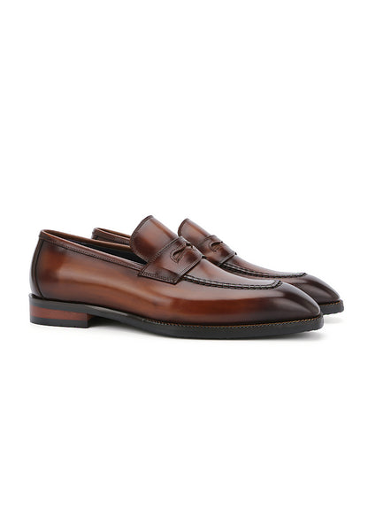 Rad Russel Uptown Ease Leather Penny Loafers