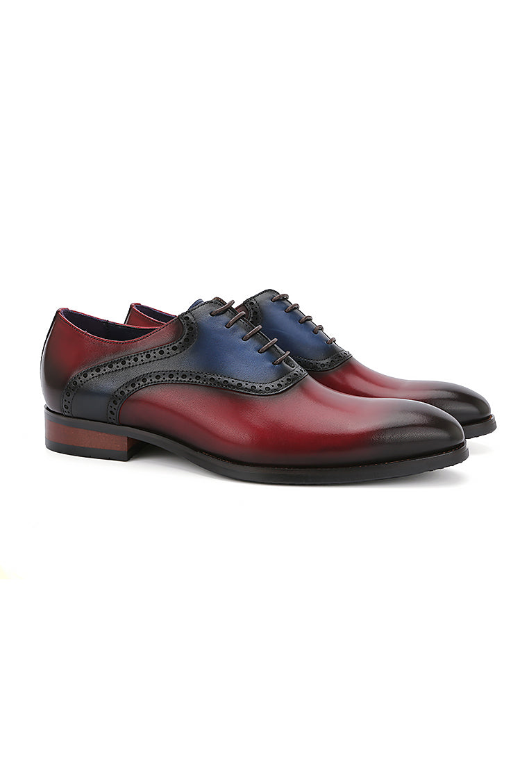 Rad Russel Luxe Dual-Tone Oxford in Midnight & Oxblood