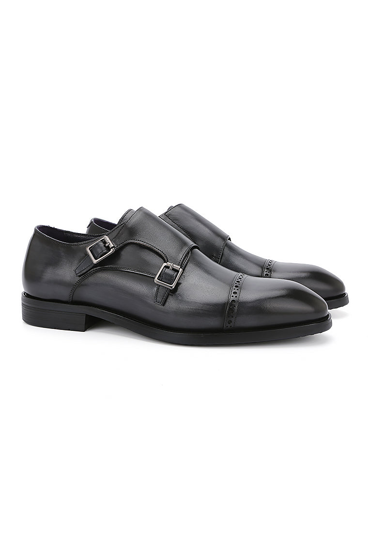 Rad Russel Prestige Leather Toe Cap Monkstrap