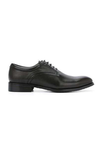 Hanson Bootmaker Easy-On Leather Derby with Lace-Easy Design