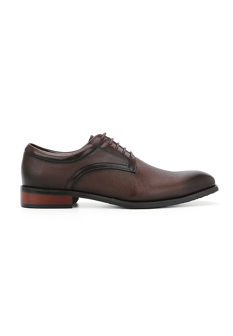 Hanson Bootmaker Easy-On Leather Derby with Lace-Easy Design