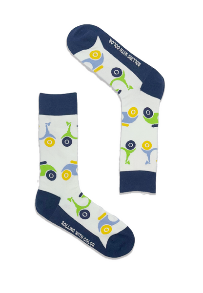 Rad Russel Rolling with Colour Socks