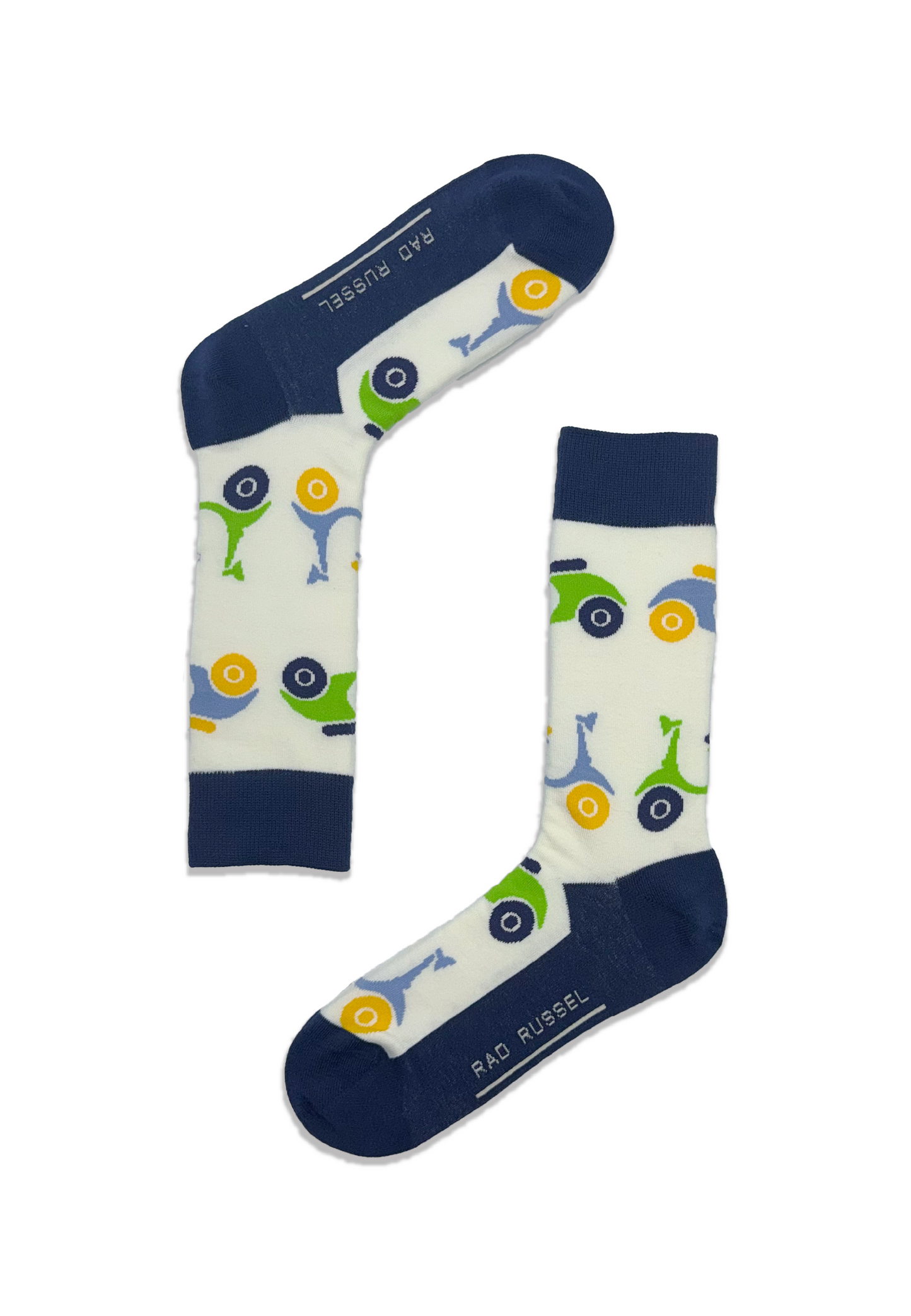 Rad Russel Rolling with Colour Socks