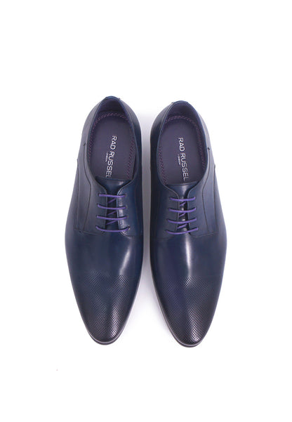 Rad Russel Lace-up Derbies - Navy